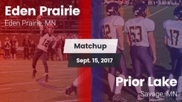 Matchup: Eden Prairie High vs. Prior Lake  2017