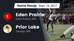 Recap: Eden Prairie  vs. Prior Lake  2017