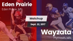 Matchup: Eden Prairie High vs. Wayzata  2017