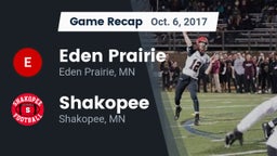 Recap: Eden Prairie  vs. Shakopee  2017