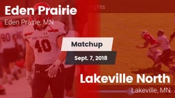 Matchup: Eden Prairie High vs. Lakeville North  2018