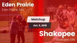 Matchup: Eden Prairie High vs. Shakopee  2018