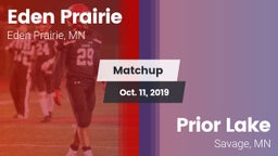 Matchup: Eden Prairie High vs. Prior Lake  2019