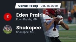 Recap: Eden Prairie  vs. Shakopee  2020