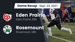 Recap: Eden Prairie  vs. Rosemount  2021