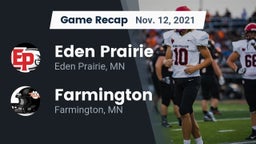 Recap: Eden Prairie  vs. Farmington  2021