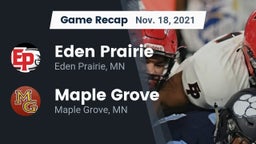 Recap: Eden Prairie  vs. Maple Grove  2021