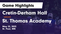 Cretin-Derham Hall  vs St. Thomas Academy   Game Highlights - May 23, 2023