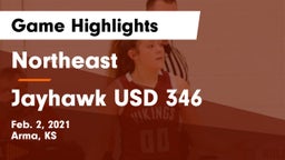 Northeast  vs Jayhawk USD 346 Game Highlights - Feb. 2, 2021