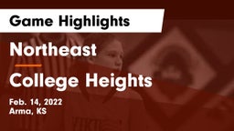 Northeast  vs College Heights Game Highlights - Feb. 14, 2022