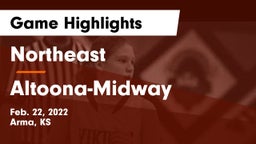 Northeast  vs Altoona-Midway  Game Highlights - Feb. 22, 2022