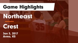 Northeast  vs Crest  Game Highlights - Jan 3, 2017
