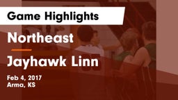 Northeast  vs Jayhawk Linn  Game Highlights - Feb 4, 2017