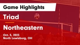Triad  vs Northeastern  Game Highlights - Oct. 5, 2023