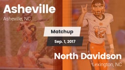 Matchup: Asheville High vs. North Davidson  2017