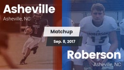 Matchup: Asheville High vs. Roberson  2017