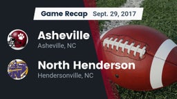 Recap: Asheville  vs. North Henderson  2017