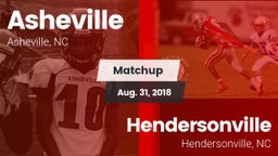 Matchup: Asheville High vs. Hendersonville  2018