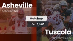 Matchup: Asheville High vs.  Tuscola  2018