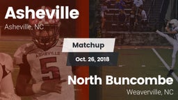Matchup: Asheville High vs. North Buncombe  2018