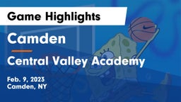 Camden  vs Central Valley Academy Game Highlights - Feb. 9, 2023