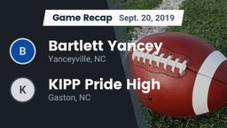 Recap: Bartlett Yancey  vs. KIPP Pride High 2019
