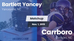 Matchup: Bartlett Yancey vs. Carrboro  2019