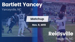 Matchup: Bartlett Yancey vs. Reidsville  2019