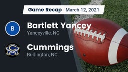 Recap: Bartlett Yancey  vs. Cummings  2021