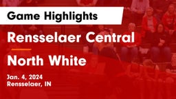 Rensselaer Central  vs North White  Game Highlights - Jan. 4, 2024
