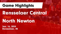Rensselaer Central  vs North Newton  Game Highlights - Jan. 16, 2024