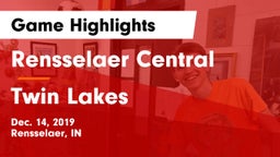Rensselaer Central  vs Twin Lakes  Game Highlights - Dec. 14, 2019