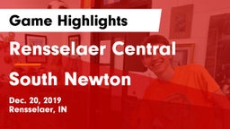 Rensselaer Central  vs South Newton  Game Highlights - Dec. 20, 2019