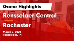 Rensselaer Central  vs Rochester  Game Highlights - March 7, 2020