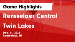Rensselaer Central  vs Twin Lakes  Game Highlights - Dec. 11, 2021
