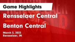 Rensselaer Central  vs Benton Central  Game Highlights - March 3, 2023