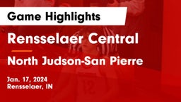 Rensselaer Central  vs North Judson-San Pierre  Game Highlights - Jan. 17, 2024