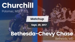 Matchup: Churchill High vs. Bethesda-Chevy Chase  2017