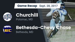 Recap: Churchill  vs. Bethesda-Chevy Chase  2017