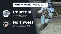 Recap: Churchill  vs. Northwest  2017