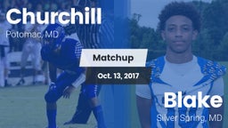 Matchup: Churchill High vs. Blake  2017