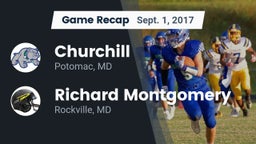 Recap: Churchill  vs. Richard Montgomery  2017