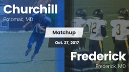 Matchup: Churchill High vs. Frederick  2017