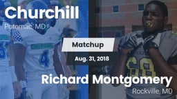 Matchup: Churchill High vs. Richard Montgomery  2018