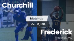Matchup: Churchill High vs. Frederick  2018