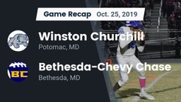 Recap: Winston Churchill  vs. Bethesda-Chevy Chase  2019