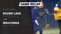 Recap: Round Lake  vs. Wauconda  2016