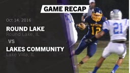 Recap: Round Lake  vs. Lakes Community  2016
