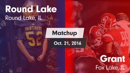 Matchup: Round Lake High vs. Grant  2016