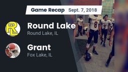 Recap: Round Lake  vs. Grant  2018